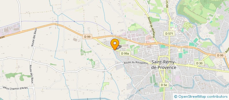 localisation de l'entreprise LES ALPILLES  SAINT-REMY-DE-PROVENCE