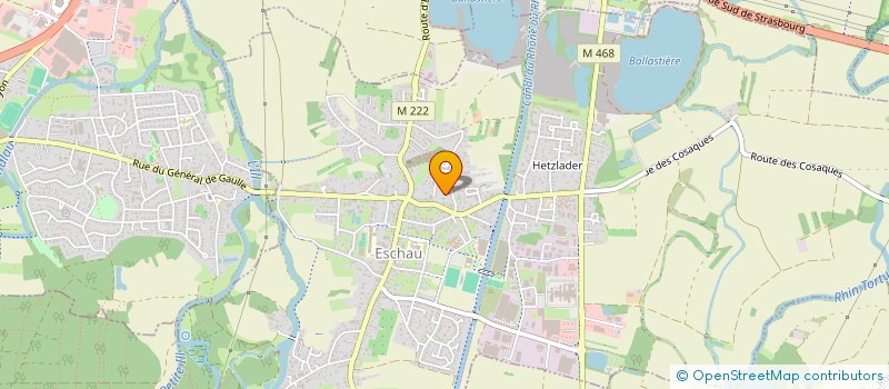 localisation de l'entreprise LES ALPILLES  ESCHAU