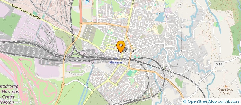 localisation de l'entreprise LES ALPILLES HRGT à MIRAMAS