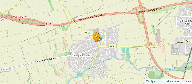 localisation de l'entreprise LES ALSACIENNES EN 4L  GEISPOLSHEIM