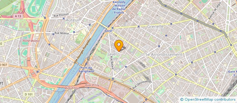 localisation de l'entreprise LES ALTERNATEURS  PARIS