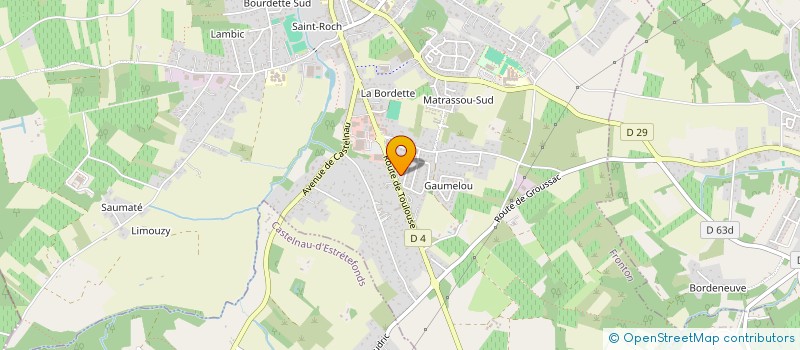 localisation de l'entreprise LES ALTHAEA  FRONTON