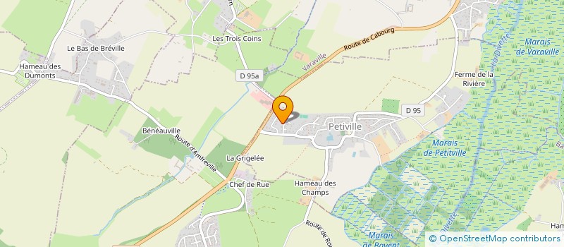 localisation de l'entreprise LES AM FAMILY  PETIVILLE