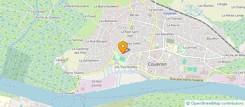 localisation de l'entreprise LES AMAPS DE COUERON à COUERON