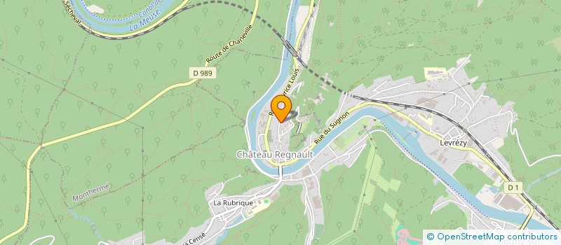 localisation de l'entreprise LES AMARYLLIS  BOGNY-SUR-MEUSE