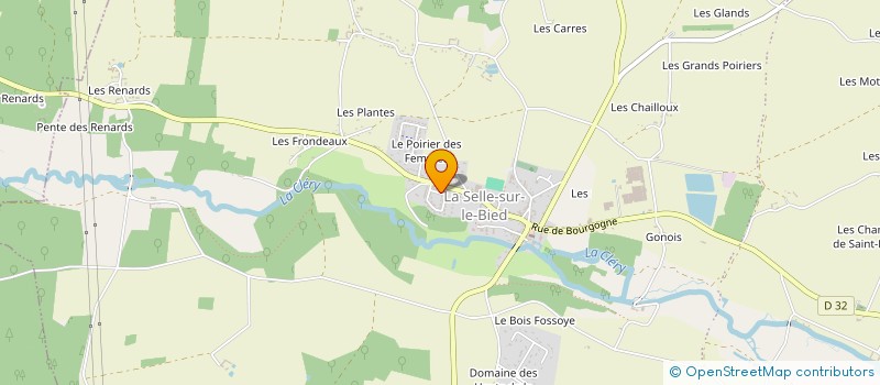 localisation de l'entreprise LES AMAZONES à MONTARGIS