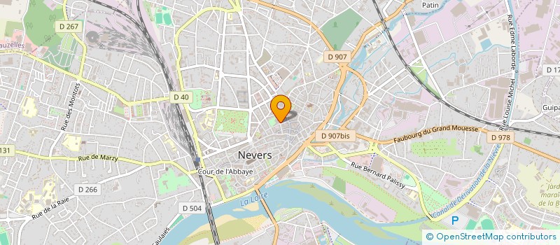 localisation de l'entreprise LES AMBASSADEURS DE LA TRUFFE DE BOURGOGNE ET DE LA NIEVRE ARTISTIQUE ET GOURMANDE à NEVERS