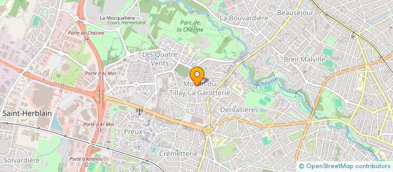 localisation de l'entreprise LES AMBASSADEURS DU SOLEIL à SAINT-HERBLAIN