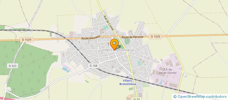 localisation de l'entreprise LES AMBIANI  MONTIGNY-SUR-L'HALLUE