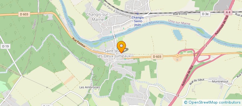 localisation de l'entreprise LES AMBROISES  SAINT-JEAN-LES-DEUX-JUMEAUX