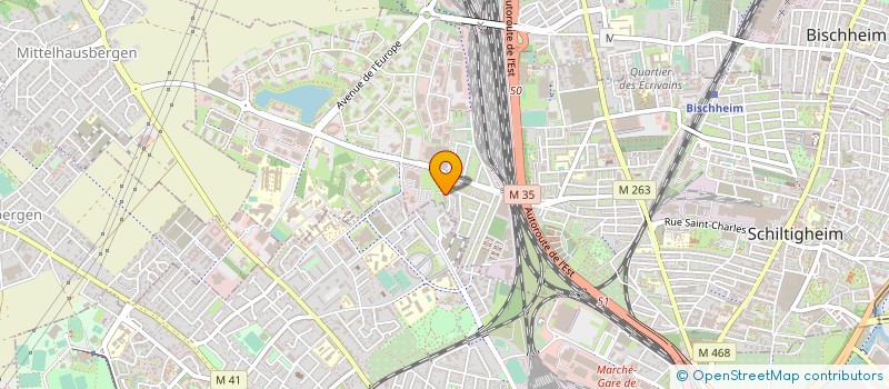 localisation de l'entreprise LES AMBULANCES ADAM  SCHLIERBACH