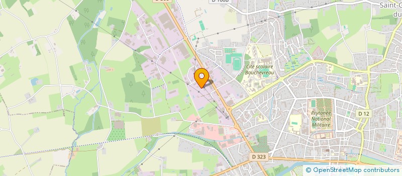 localisation de l'entreprise LES AMBULANCES DU LOIR à LA FLECHE