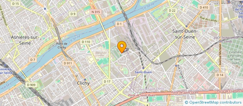 localisation de l'entreprise LES AMBULANCIERS REGINA à CLICHY