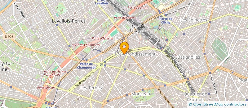 localisation de l'entreprise LES AMES CLAIRES  PARIS