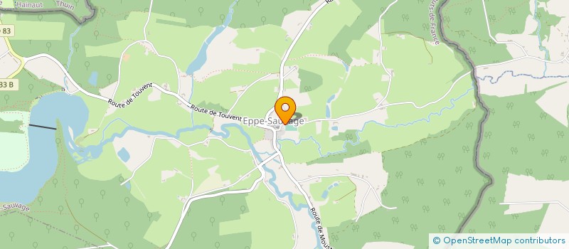localisation de l'entreprise LES AMES SAUVAGES à EPPE-SAUVAGE