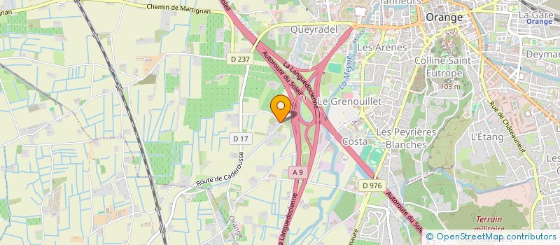 localisation de l'entreprise LES AMES SOEURS  ORANGE