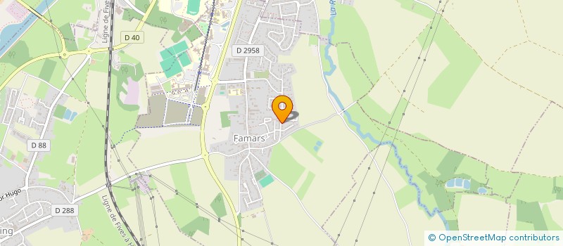 localisation de l'entreprise LES AMETHYSTES D AULNOY à FAMARS