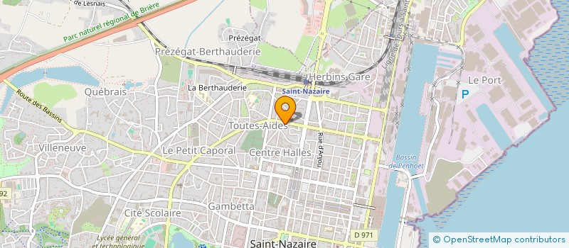 localisation de l'entreprise LES AMI-E-S DE MAY  SAINT-NAZAIRE