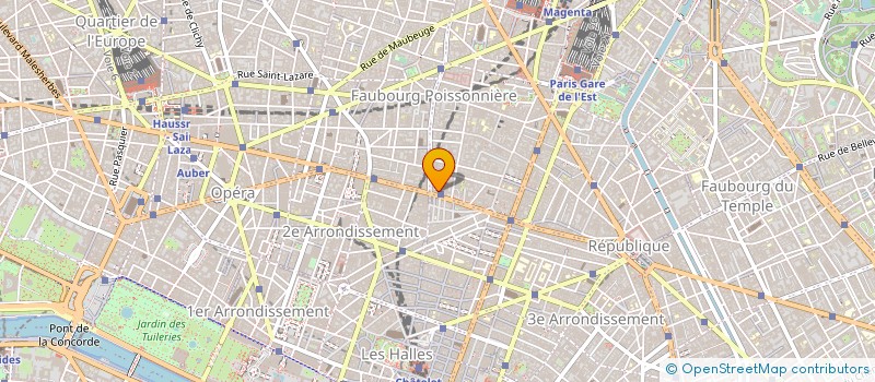 localisation de l'entreprise LES AMI(E)S DU COMEDY CLUB  PARIS