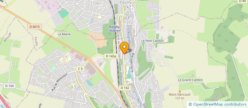 localisation de l'entreprise LES AMICIS  BARENTIN