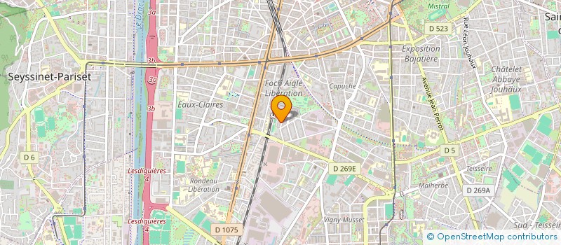 localisation de l'entreprise LES AMIES D'AMADOU à GRENOBLE