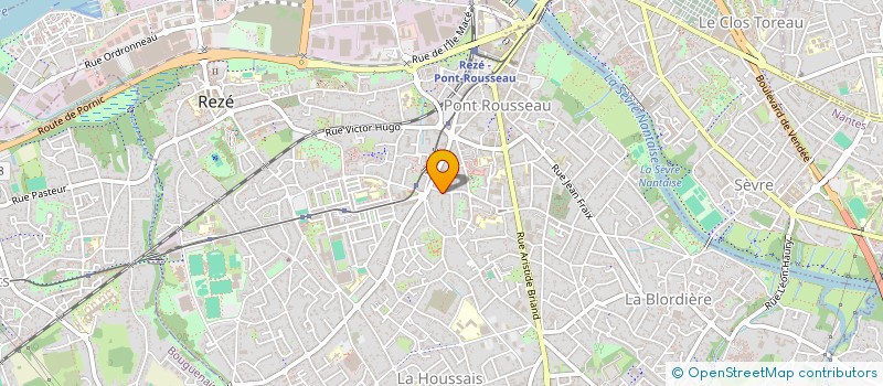 localisation de l'entreprise LES AMIES D'ELMER  REZE