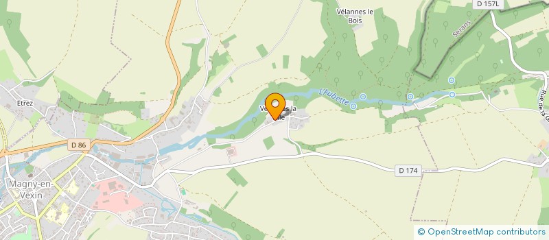 localisation de l'entreprise LES AMIES DE L'ILE DE ROH à MAGNY-EN-VEXIN