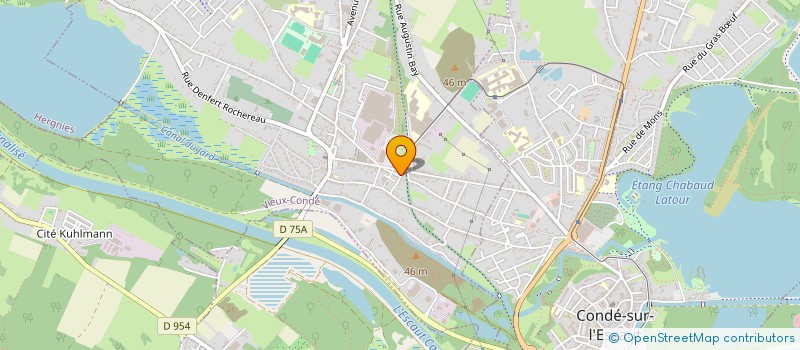 localisation de l'entreprise LES AMIES DE TOUTES LES GENERATIONS  VIEUX-CONDE