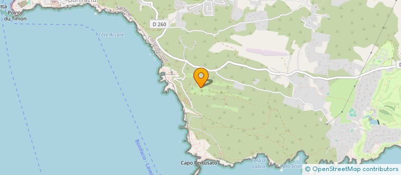 localisation de l'entreprise LES AMIS à BONIFACIO