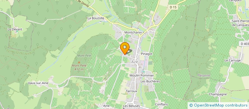 localisation de l'entreprise LES AMIS  AZE