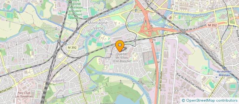 localisation de l'entreprise LES AMIS à STRASBOURG