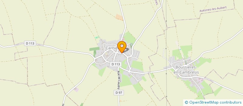 localisation de l'entreprise LES AMIS BOULISTES DE CARNIERES  CARNIERES