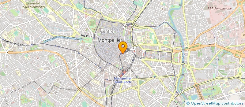 localisation de l'entreprise LES AMIS CAHIERS DE L OFFICE à MONTPELLIER