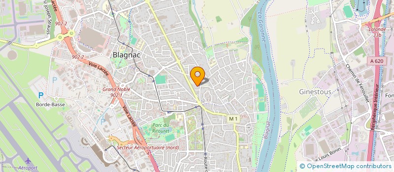 localisation de l'entreprise LES AMIS CAOUECS à BLAGNAC
