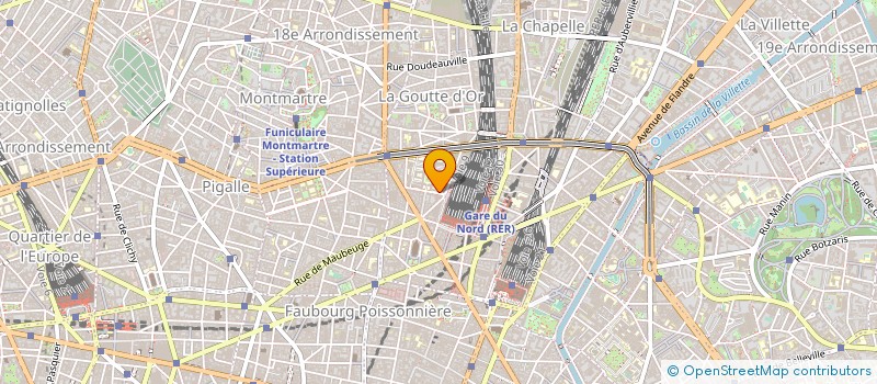 localisation de l'entreprise LES AMIS CENT ENDOC HOPI ST LO à PARIS