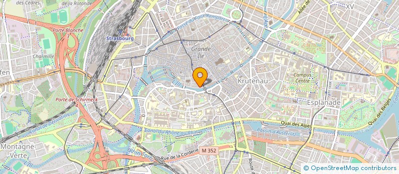 localisation de l'entreprise LES AMIS D'ALFREDO MULLER PEINTRE ET GRAVEUR à STRASBOURG
