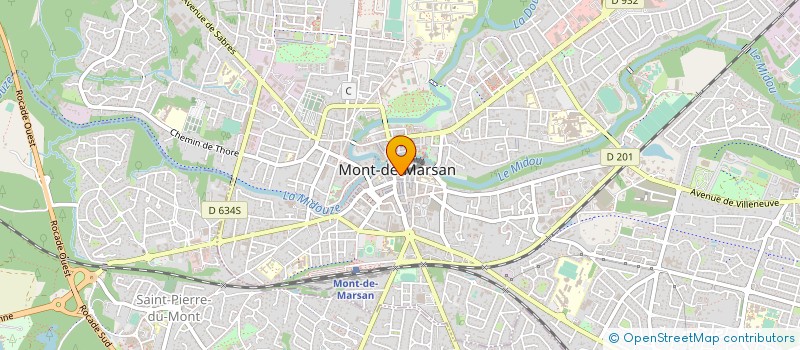 localisation de l'entreprise LES AMIS D'ALINGSAS à MONT-DE-MARSAN