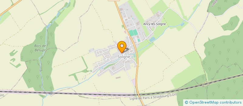 localisation de l'entreprise LES AMIS D'AMBANJA  SOLGNE