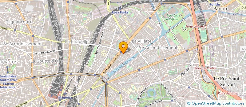 localisation de l'entreprise LES AMIS D'ATOLL 75 à PARIS