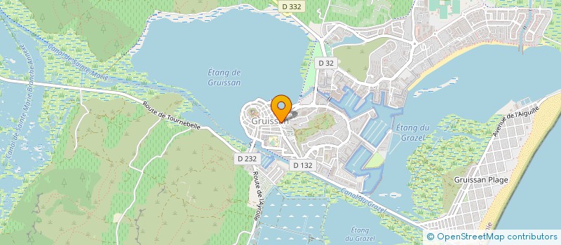 localisation de l'entreprise LES AMIS D AYLIC MARIN à GRUISSAN