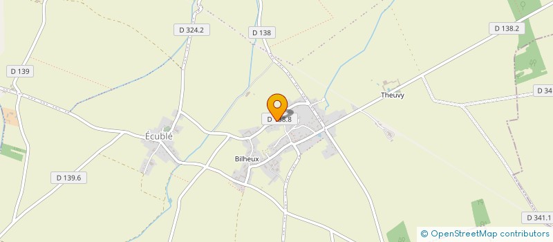 localisation de l'entreprise LES AMIS D ECUBLE à TREMBLAY LES VILLAGES