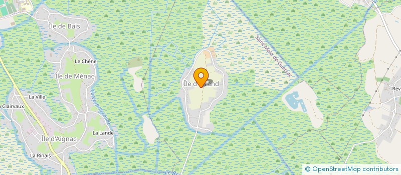 localisation de l'entreprise LES AMIS D'ERRAND  SAINT-MALO-DE-GUERSAC