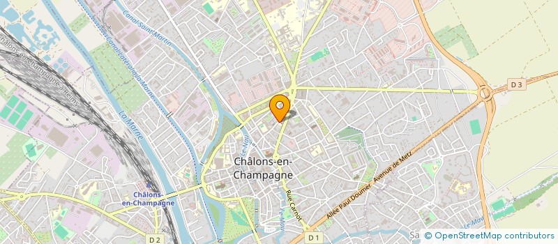 localisation de l'entreprise LES AMIS D EUGENIE  CHALONS-EN-CHAMPAGNE