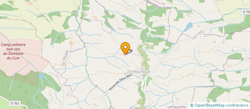 localisation de l'entreprise LES AMIS D'HOUNOUX  HOUNOUX