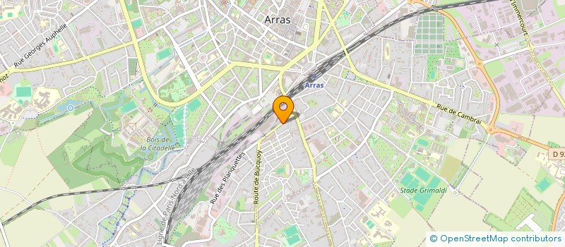localisation de l'entreprise LES AMIS D'ISAAC à ARRAS