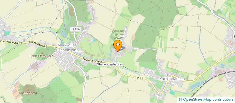 localisation de l'entreprise LES AMIS D'OBERKUTZENHAUSEN  KUTZENHAUSEN