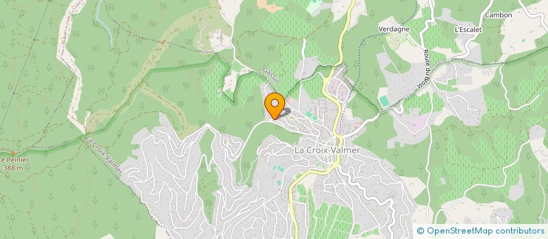 localisation de l'entreprise LES AMIS D'OCTOPUS ET DE SON ENVIRONNEMENT  LA CROIX-VALMER