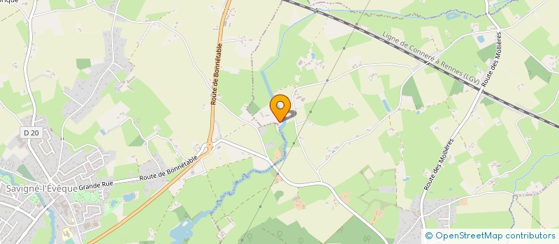 localisation de l'entreprise LES AMIS D'OREILLE INDISCRETE  SAINT-CORNEILLE