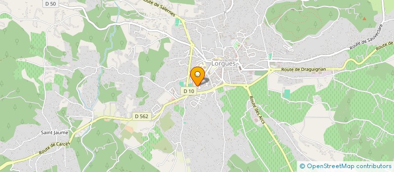 localisation de l'entreprise LES AMIS DE BABOU à LORGUES