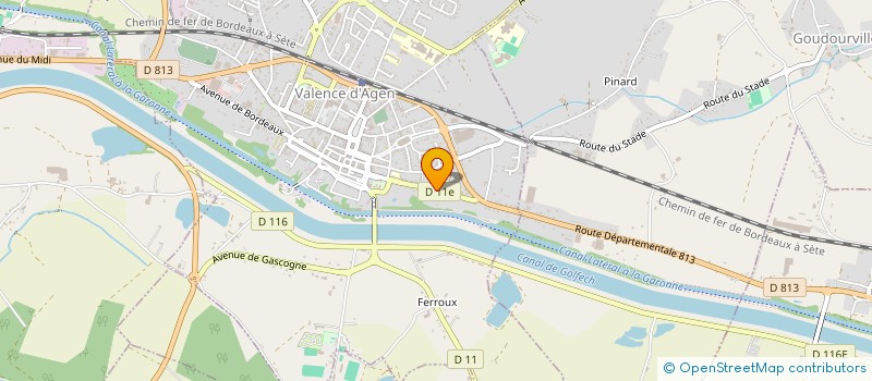 localisation de l'entreprise LES AMIS DE BALIVERNES à VALENCE